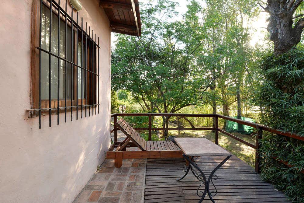 Cabanas Los Cedros Tanti Bagian luar foto